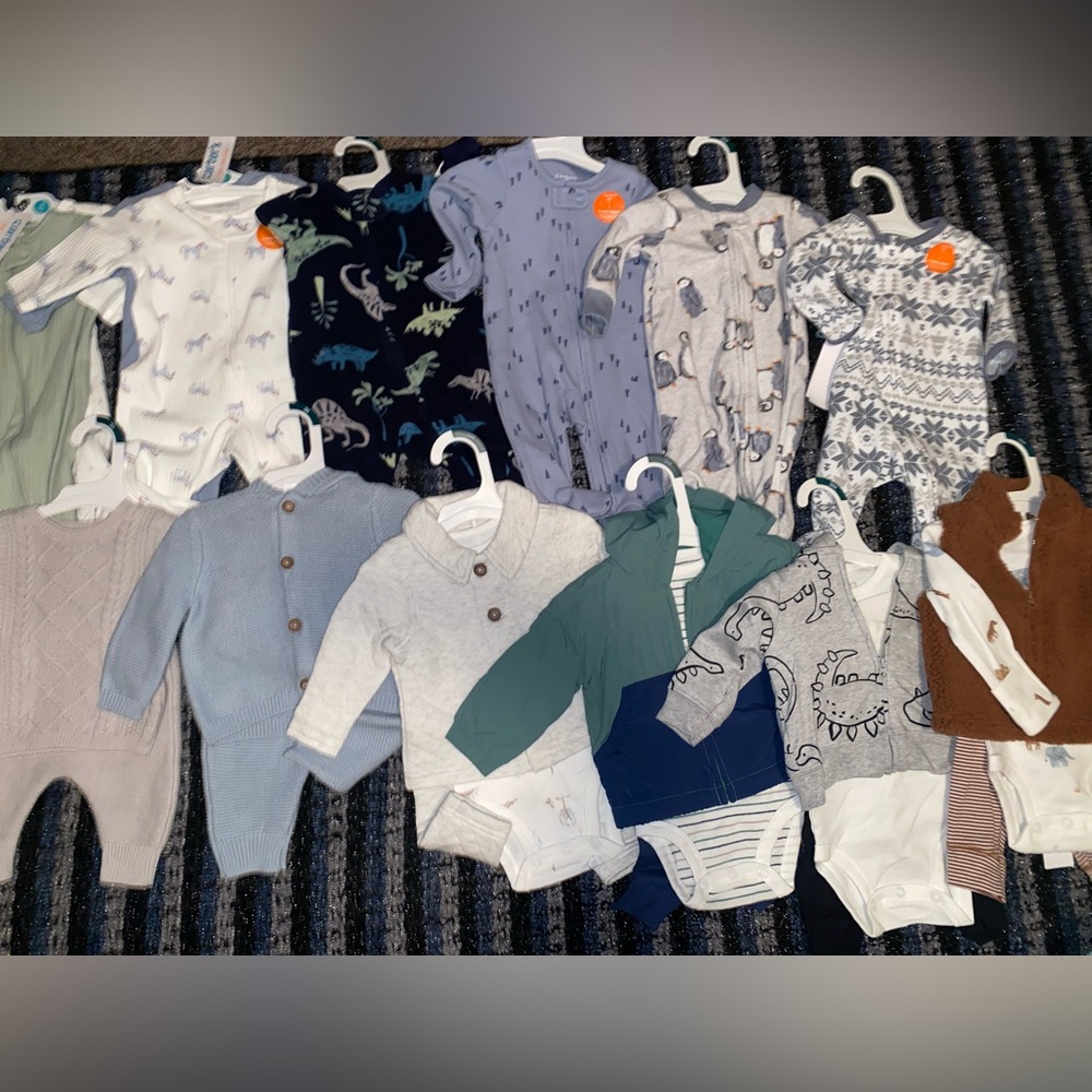 Baby boy carters outfits 3 months